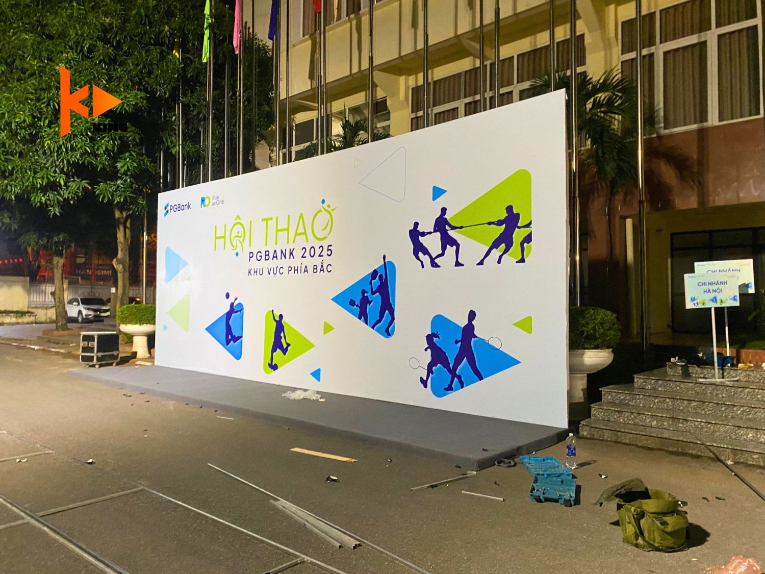 Ảnh thuê backdrop tại King Media