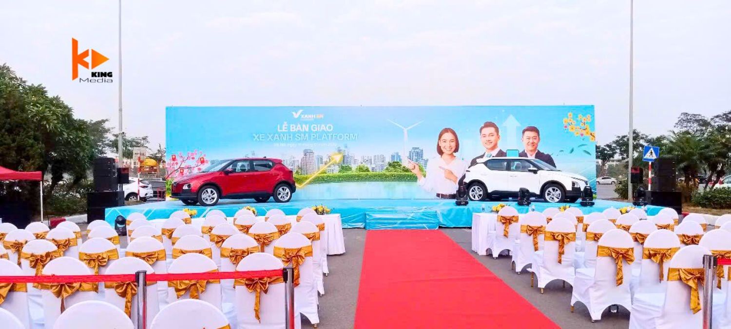 Cho thuê backdrop kích thước lớn