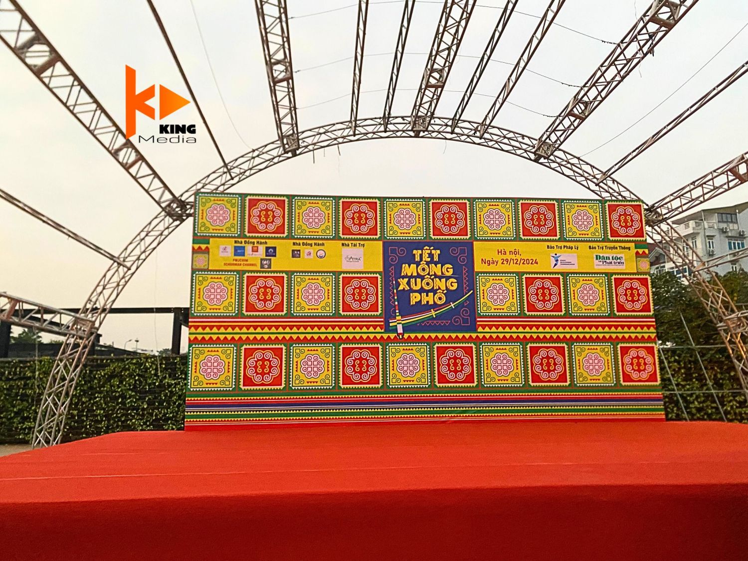 Backdrop kích thước lớn