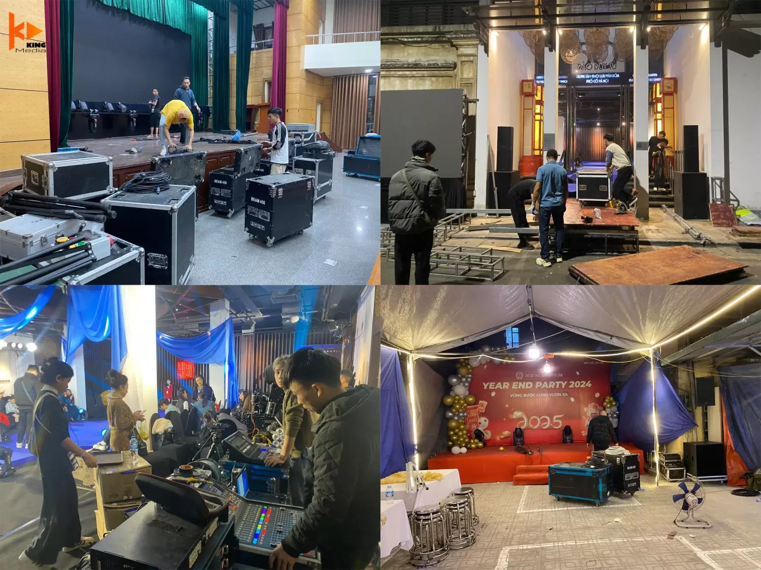 Cho thuê loa đài King Media